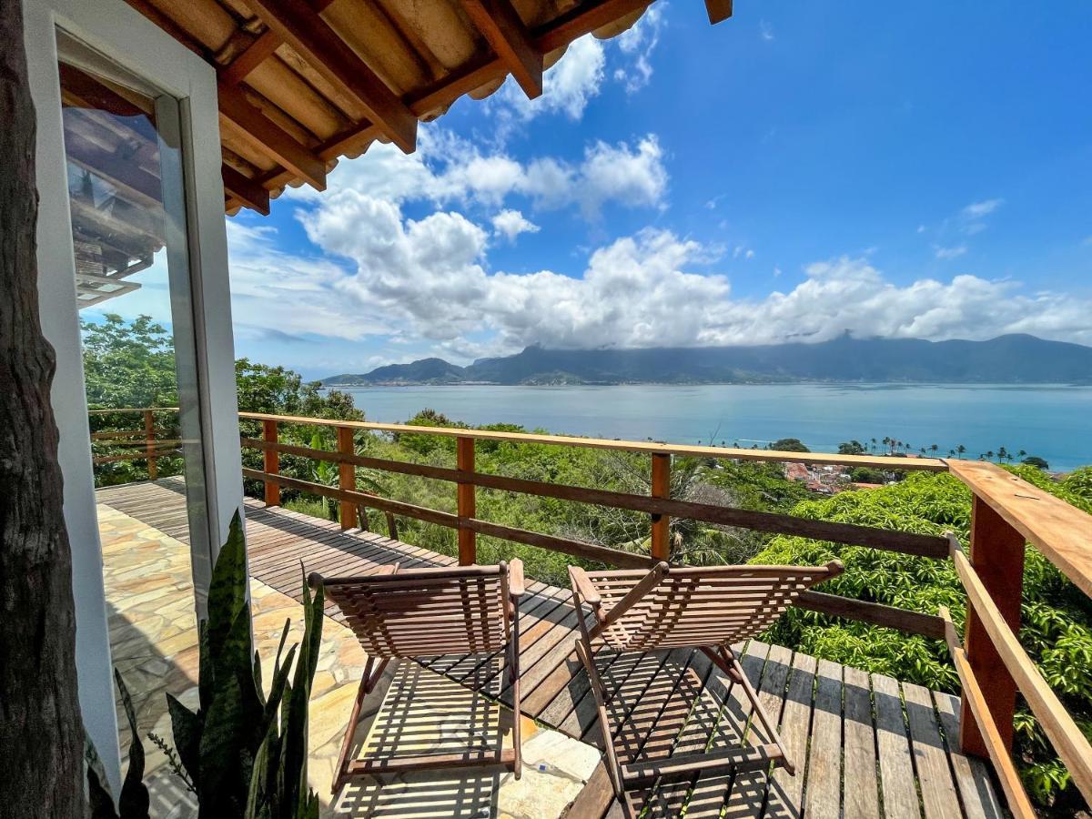 Chale Com Vista Para O Mar Ilhabela Exterior foto