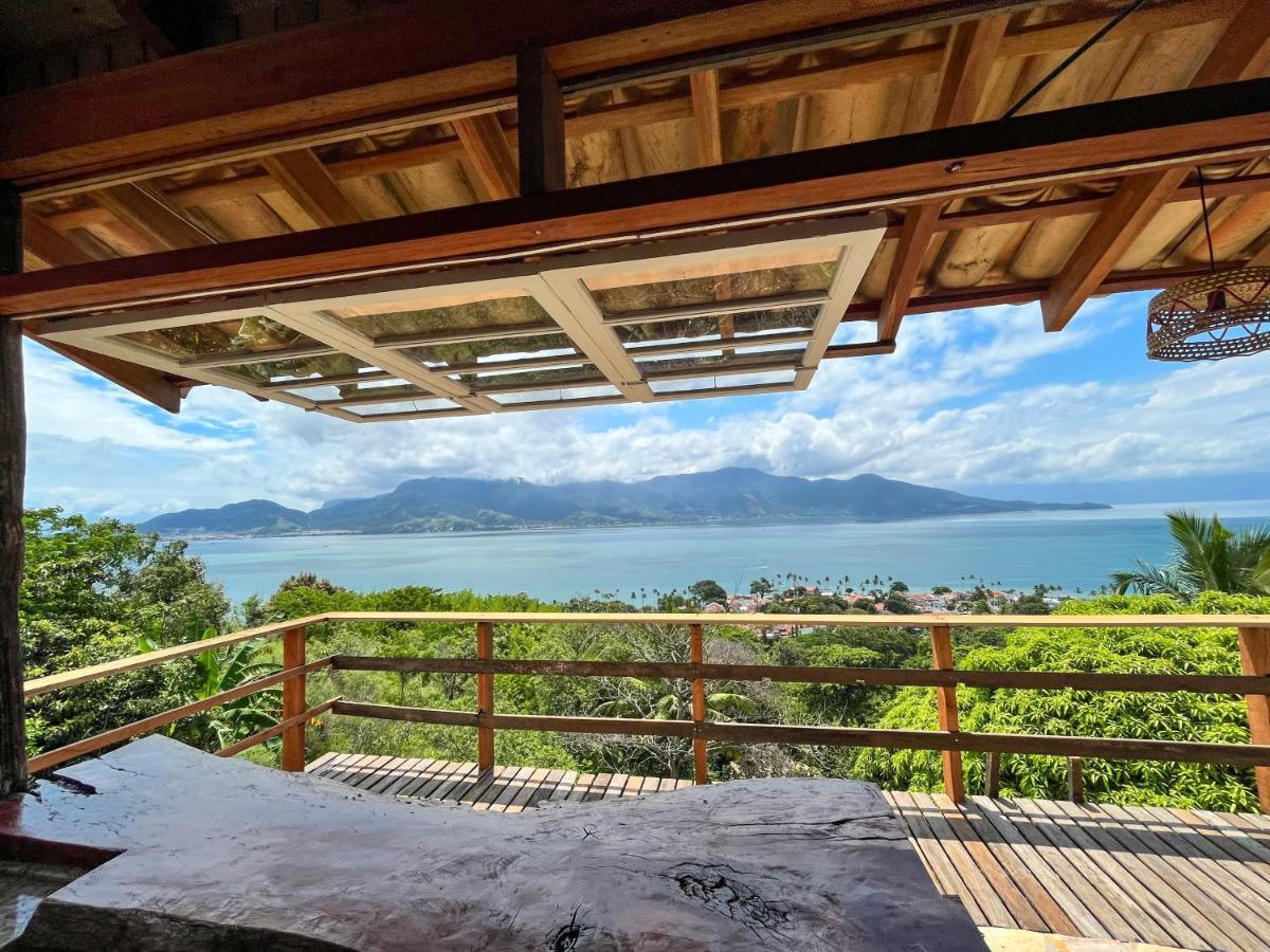 Chale Com Vista Para O Mar Ilhabela Exterior foto